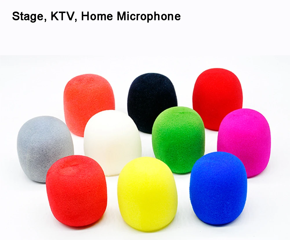 5 шт. насадка губка для микрофона ручной этап популярная большая защита караоке