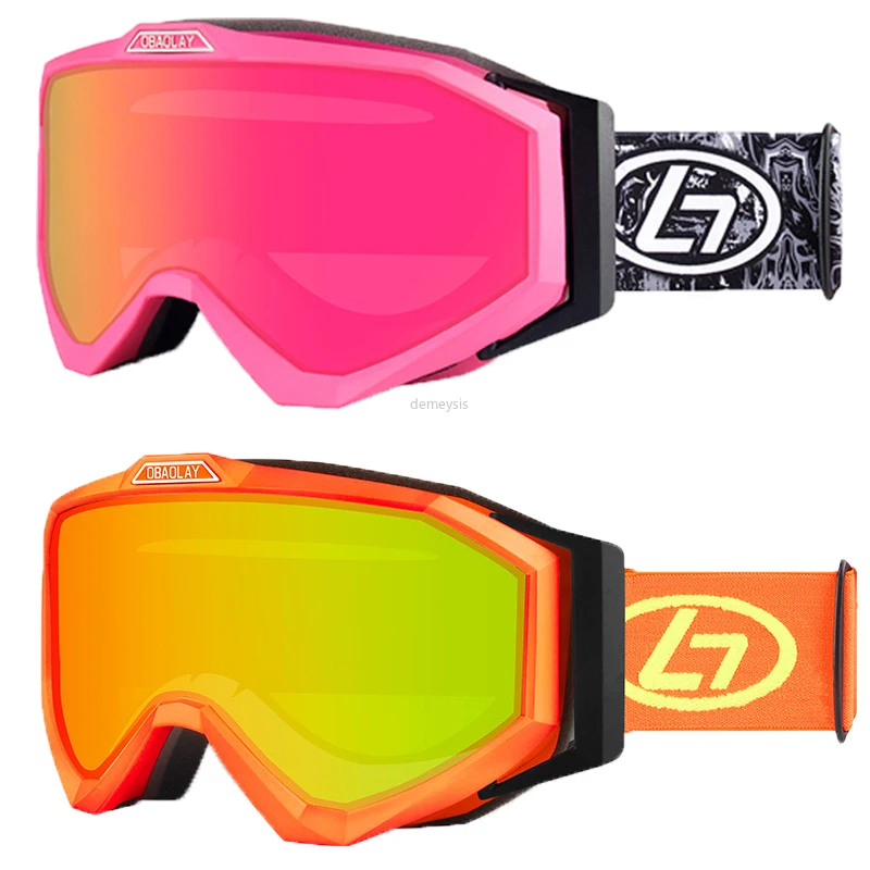 

Winter Snowboard Goggles Snowmobile Snow Ski Equipment Skating Glasses Mask Windproof Snowboarding Skiing Eyewears