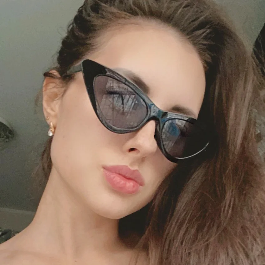 

1PC Riding Glasses Fishing Glasses Retro Vintage Sunglasses Vintage Cateye Goggles Sexy Small Cat Eye Sun Glasses