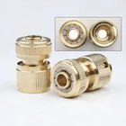 Быстросъемный латунный соединитель для полива растений, адаптер для шланга 12 дюйма, стандартное соединение 12 мм * 16 мм