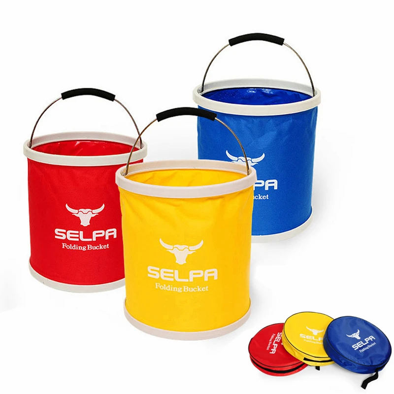 

Складное водонепроницаемое ведро для рыбалки, 11 л