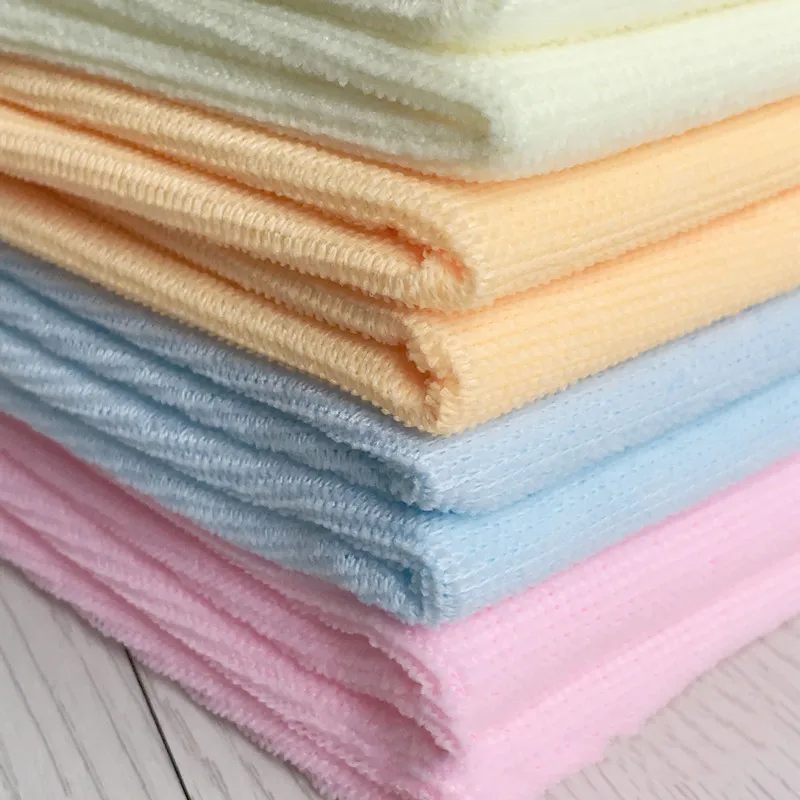 10 шт. 30*30 маленькое квадратное полотенце из сверхтонкой волокнистой мочалки