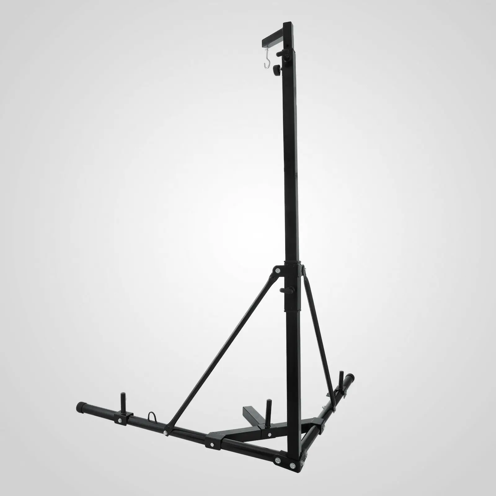 

Dual Station Heavy Duty Boxing Punch Bag Stand Thai Kick Martial Arts