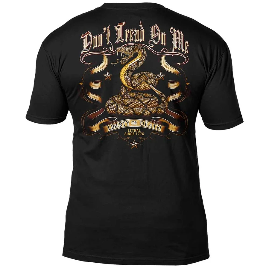 

Don't Tread on Me, Liberty or Death Men's T Shirt