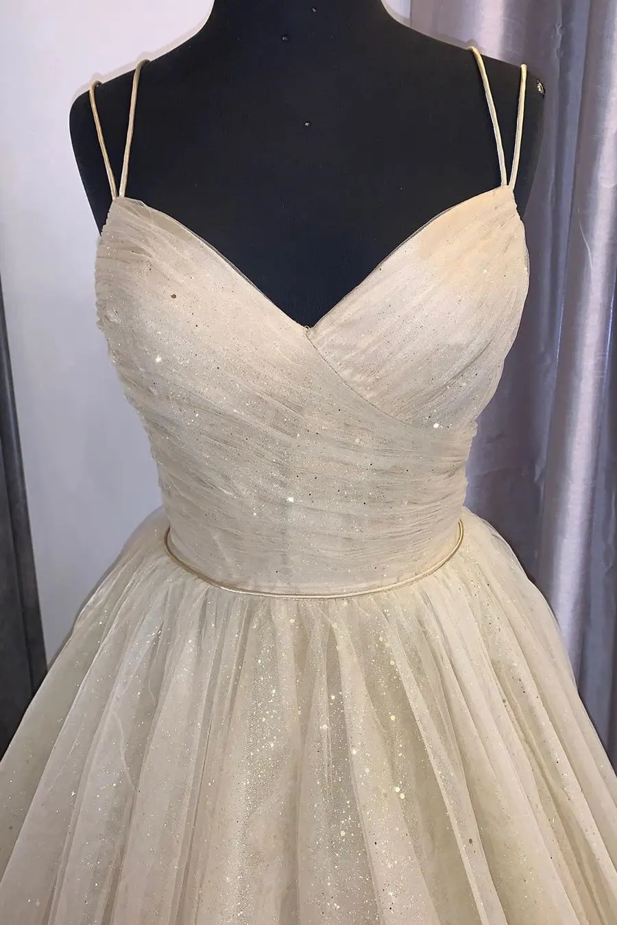 Vestidos De Fiesta бальное платье вечернее длинное 2020 фатиновое с блестками Robe Soiree на