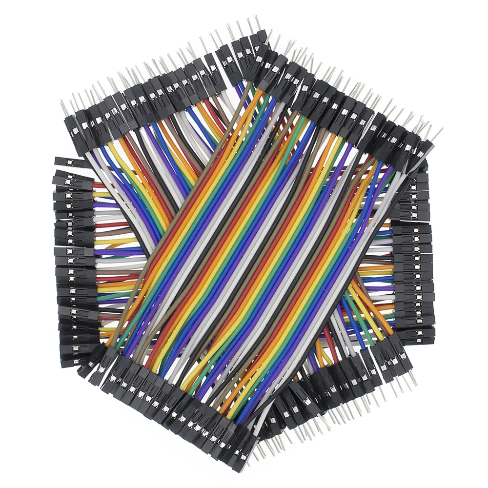 Перемычка Dupont line 10 см штекер гнездо кабель 400 шт.|radio module|module fmfm radio module |