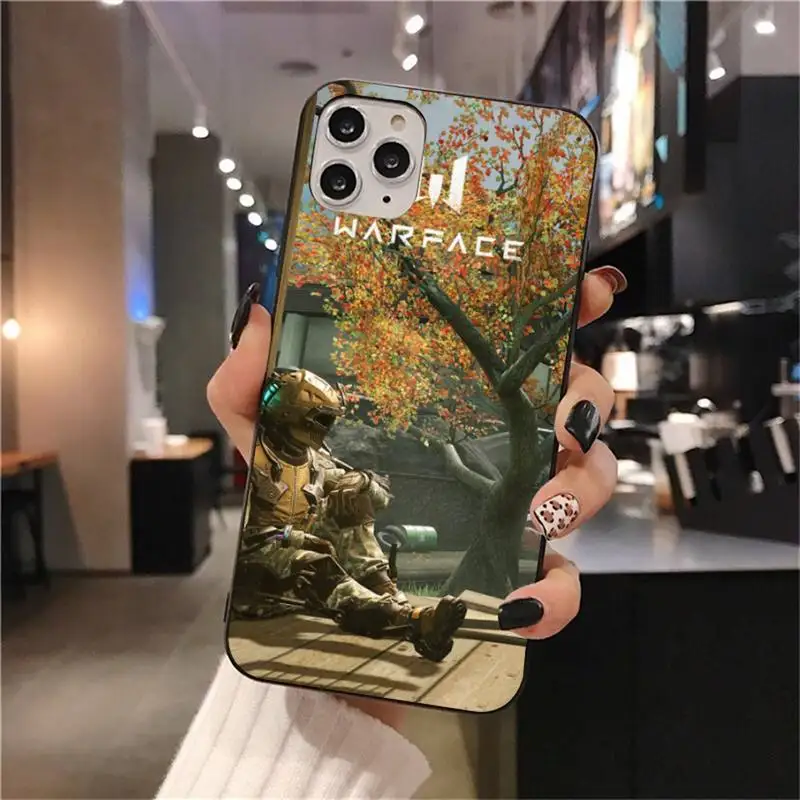 Игровой чехол Warface с низким содержанием жира оболочка для телефона iPhone 11 pro XS MAX 8 7 6