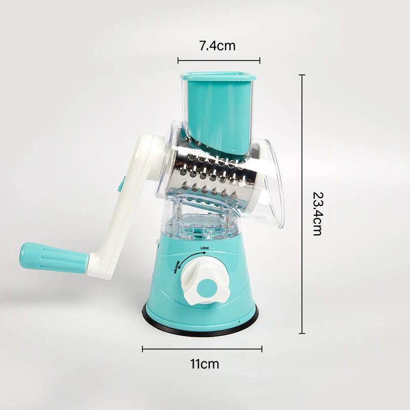 

New Manual Vegetable Cutter Slicer Multifunctional Round Slicer Potato Kitchen