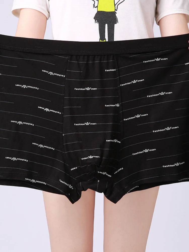 Loose Men Boxers 7xl  Weight 140kg 5XL 6XL 3XL 4XL  Plus Size Big Size Mens Underwear  Large    For  Men  Black  Gray  Dark Blue