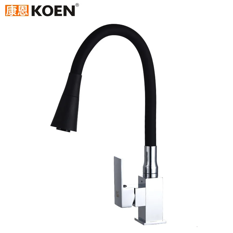 

Expert Four Square Hot And Cold Mixing Kitchen Faucet Colour Universal Tube Full Copper Kitchen Water Tap