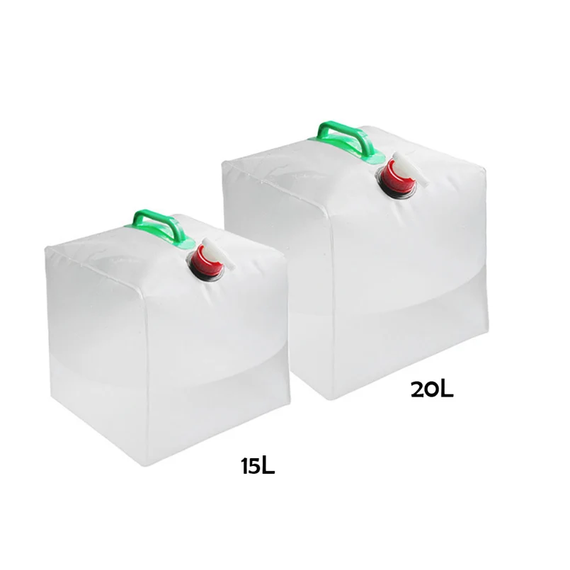 10L/15L/20L наружная складная сумка для воды портативное ведро барбекю кемпинга