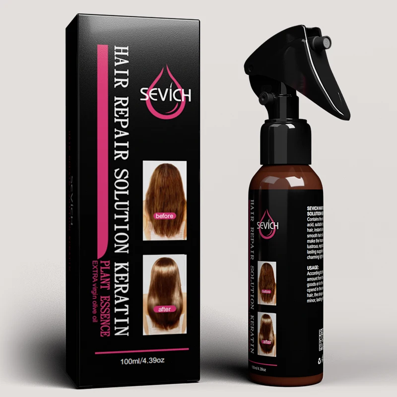 Sevich Hair Repair Solution Keratin Plant Essence Extra Vrigin Olive Oil 5 Seconds Repairs Damage Hair Treatment For Women