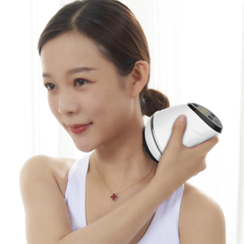 Электрический Теплый Большой Массажер для всасывания мини массажный режим