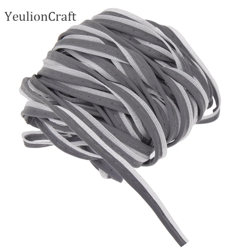 YeulionCraft 1000x1 см Ночная красочная светоотражающая полоска Радуга фантомный край полоска красота Светоотражающая Отделка одежды