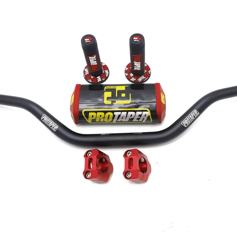 Мотоциклетные Грипсы с ЧПУ 1 1/8 дюйма 28 мм для HONDA KAWASAKI SUZUKI YAMAHA Protaper Pro|Руль