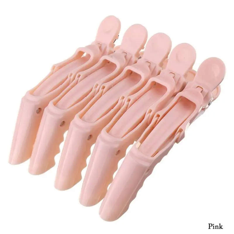 5 шт. креативный зажим типа крокодиловый для волос 3 цвета пластиковая заколка