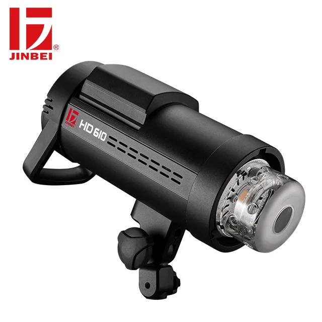 

Внешсветодиодный вспышка JINBEI HD-610 600Ws LED 20W HSS с питанием от батареи, цветовая температура 5500K для коммерческой портретной фотографии