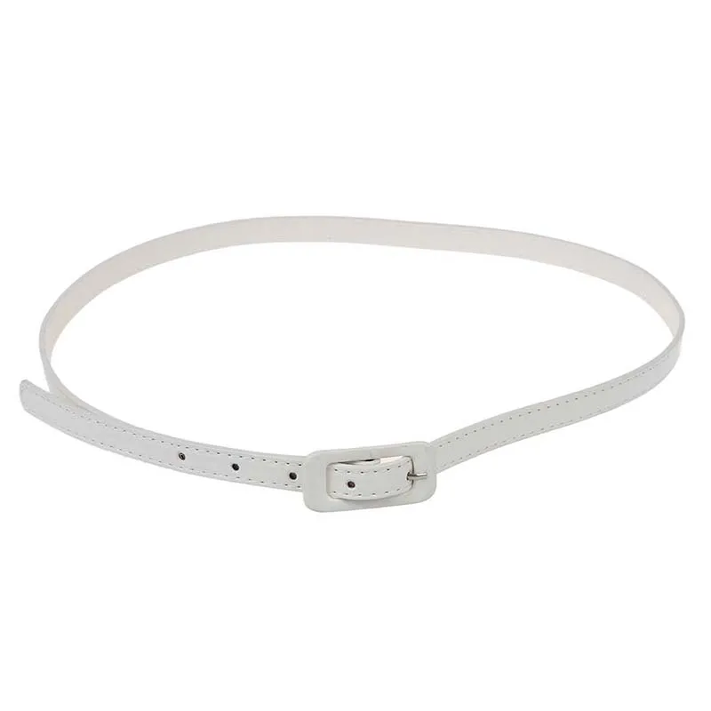 Из искусственной кожи узкие Платье с поясом поясном ремне w/Пряжка для