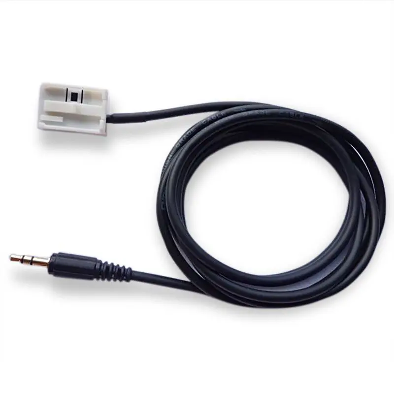 

Car Aux Cable 3.5MM Jack Interface Car Audio Adapter Fit for BMW E60 E63 E64 E66 E81 E82 E70 E90