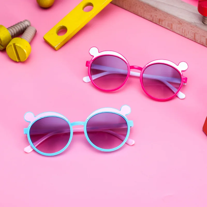 

Red Rabbit Kids Sunglasses Children Cute Pink Blue Sun Glasses Girls Boys Baby Eyeglasses Colored Lenses Vogue Trends 2021 Gitts