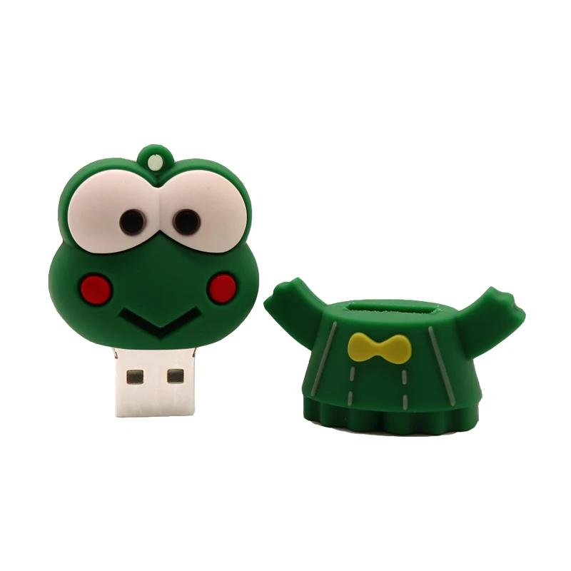 Флеш накопитель 64 ГБ памяти 32 мультяшная лягушка/пингвин usb флеш 4 8 16 креативный в