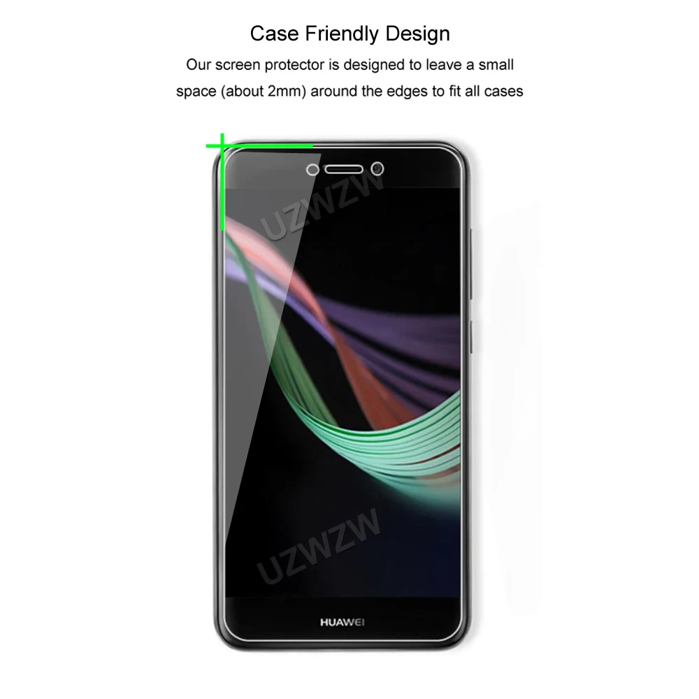 Для Huawei P9 Lite 2017 Premium 2.5D 0 26 мм закаленное стекло Защита для экрана Защитная пленка HD