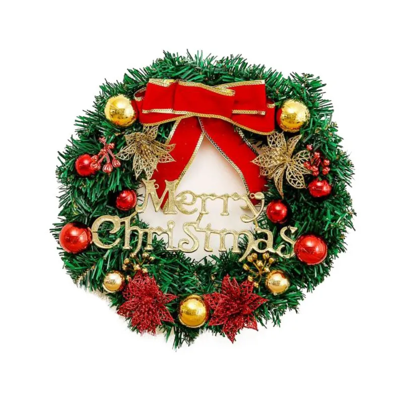 

Christmas Wreath Artificial Decorative Pine Wreath 12-inch