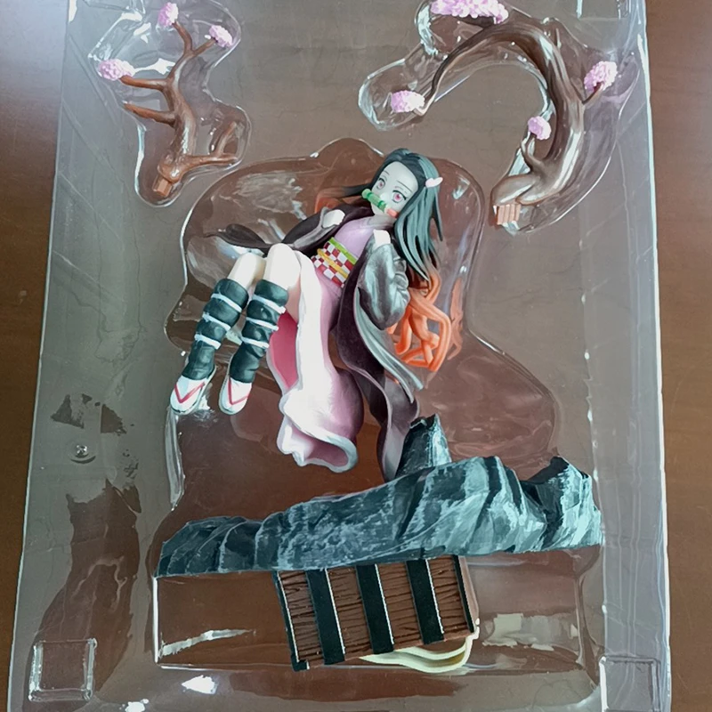 

Hentail Anime Figure Demon Slayer Kamado Nezuko Cute Sitting Ver PVC Beautiful Girl Action Figure Model Statue Collection Toy