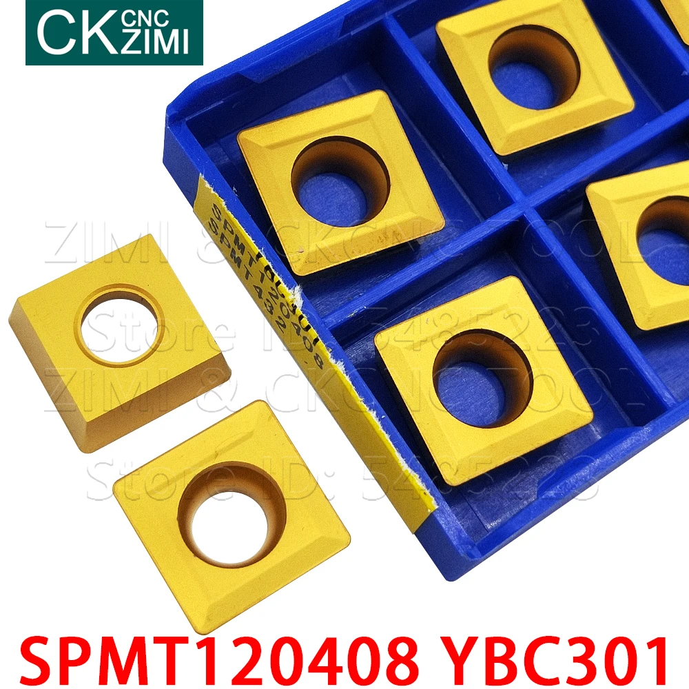 SPMT120408 YBC301 SPMT 120408 карбидные вставки режущие инструменты Квадратные кукурузные