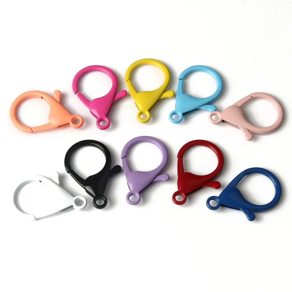 

10pcs/lot Multiple Colour Lobster Clasp Hooks Findings For Jewelry Making Necklace Bracelet Chain DIY Supplies Accessories