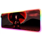Mairuige RGB светодиодный коврик для мыши USB проводной подсветки геймеров Аниме Коврик для мыши Клавиатура цветной светящийся ПК коврик для мыши Аниме Коврик для мыши