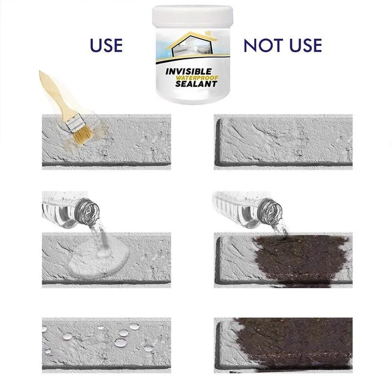 

30g Waterproof Invisible Adhesive Agent Strong Bonding Proof Glue Tile Leak Mighty Bathroom Glue Repair Paste Repair Sealan V7C2