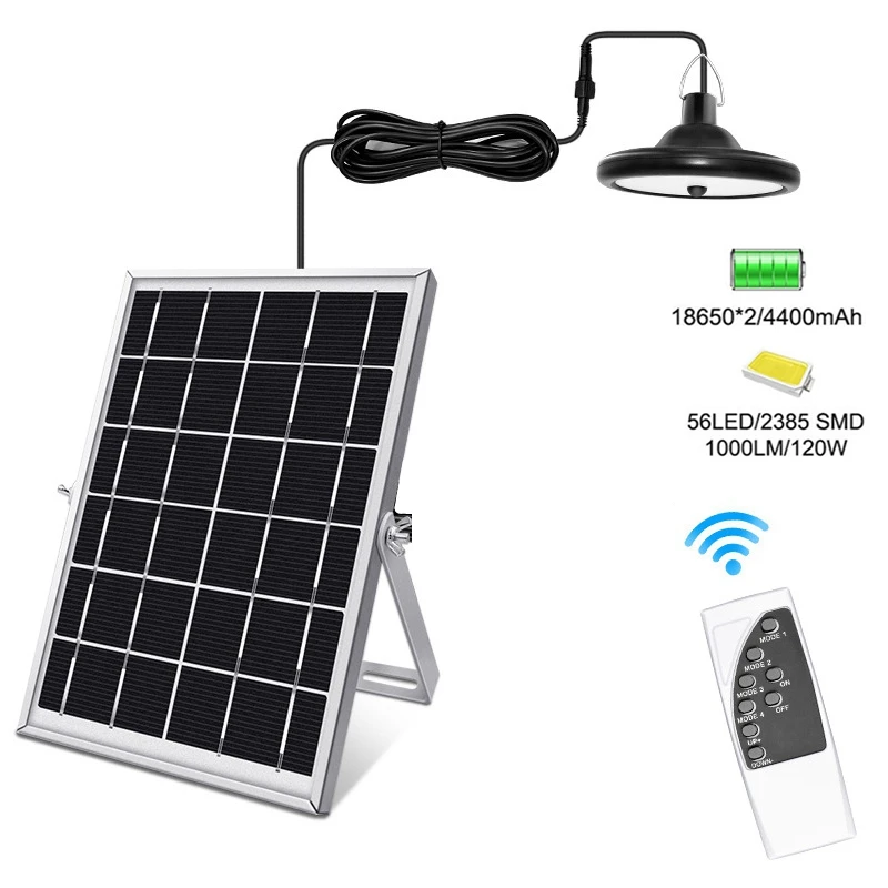 

LED Pendant Lights Solar Yard Lamp With Remote Waterproof Light Sensitive Lamp for Garden Balcony Landscap Outdoor Lighting