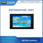 8 дюймов DWIN 800*600 HMI промышленный сенсорный экран, UART, ЖК-дисплей tft-дисплей, последовательный порт LCM DMT80600T080_18WT