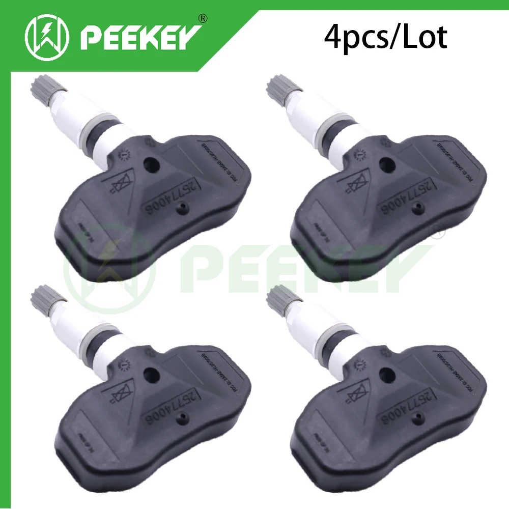 Датчик давления в шинах 4 шт. система контроля датчик TPMS новинка для Cadillac Chevrolet GMC