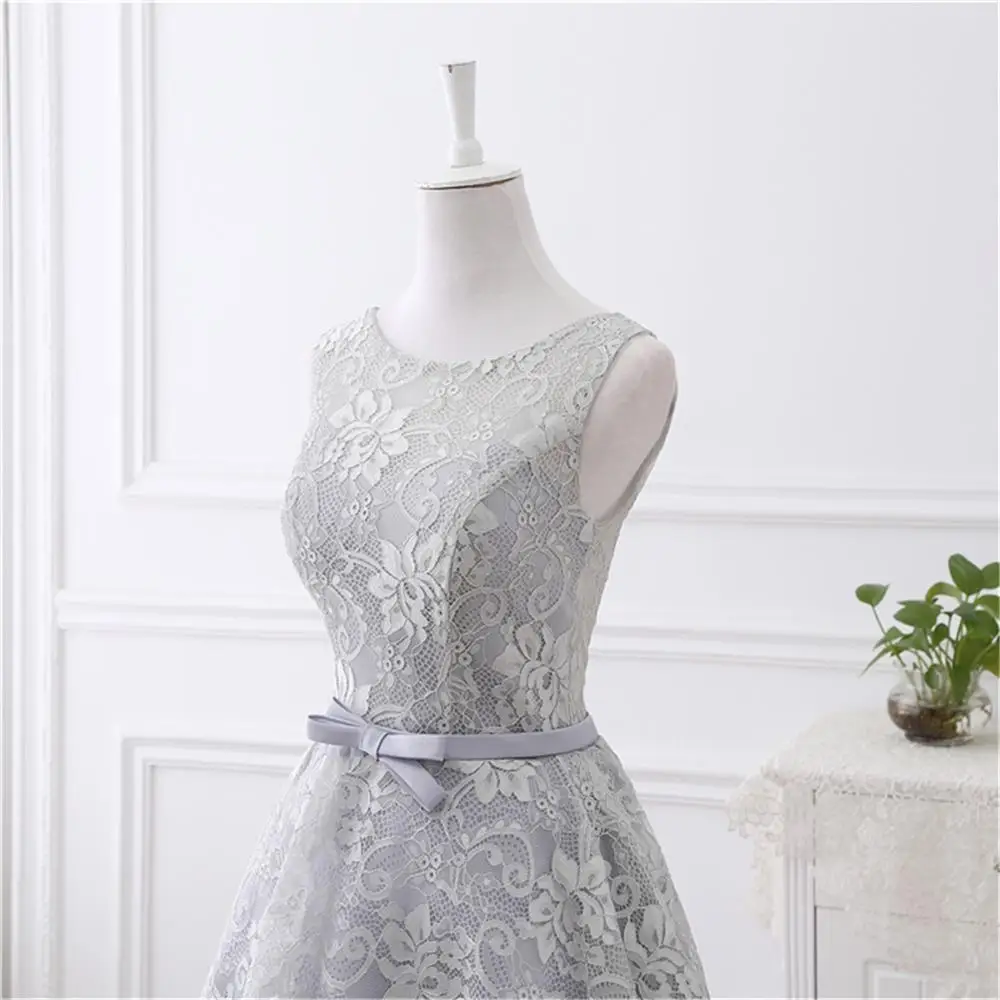 Кружевные Платья для подружек невесты короткий корсет подростков