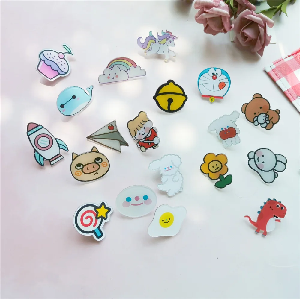 

1PCS Cute cartoon anime decorative shoe buckle Japanese girl DIY canvas shoelace buckle student trend creative shoe accessories