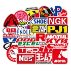 50100 шт., водонепроницаемые виниловые наклейки на гоночный автомобиль