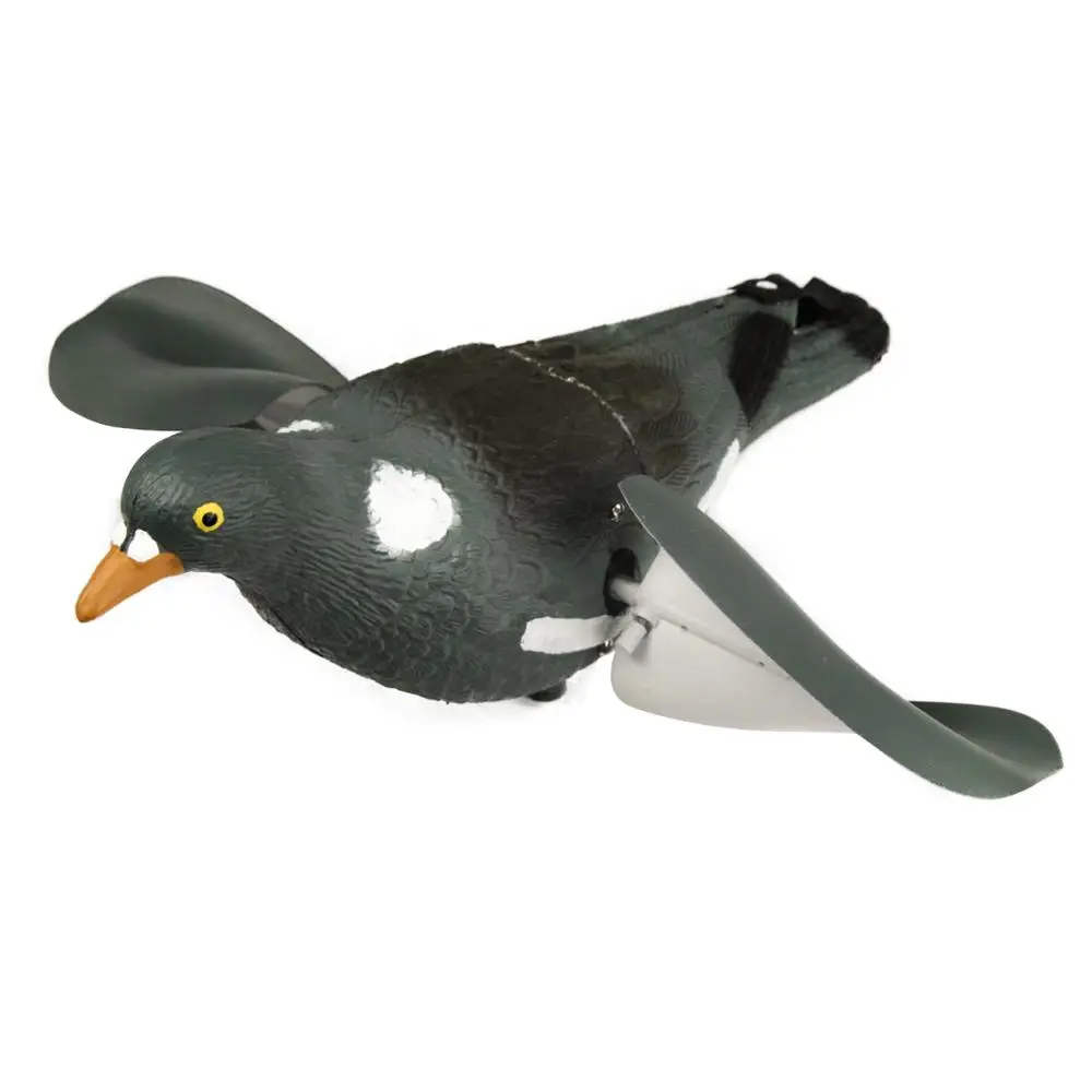 

GUGULUZA Remote Control Motorized Painted Pigeon Decoy for Hunting