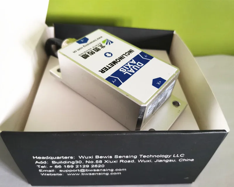 BWM426 двухосевой Инклинометр датчики наклона ракурса с точностью 0,01 Разрешение 0,001 градусов RS232/RS485/ttl(опционально