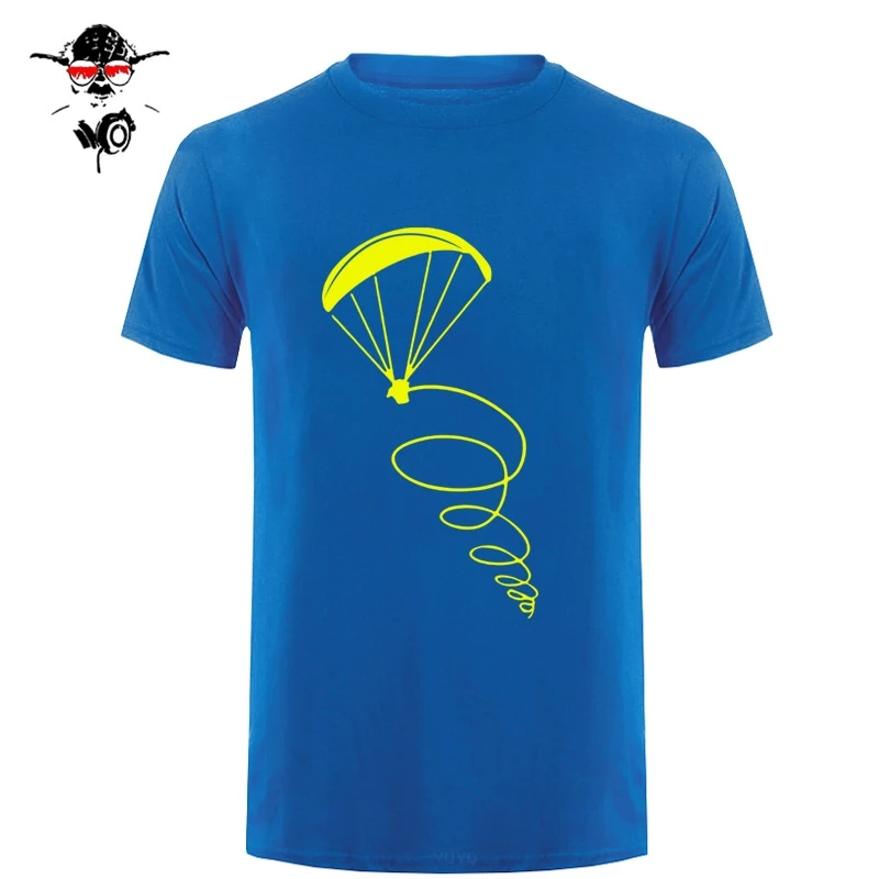 Летняя новая модная мужская футболка с принтом летчика хлопковая коротким