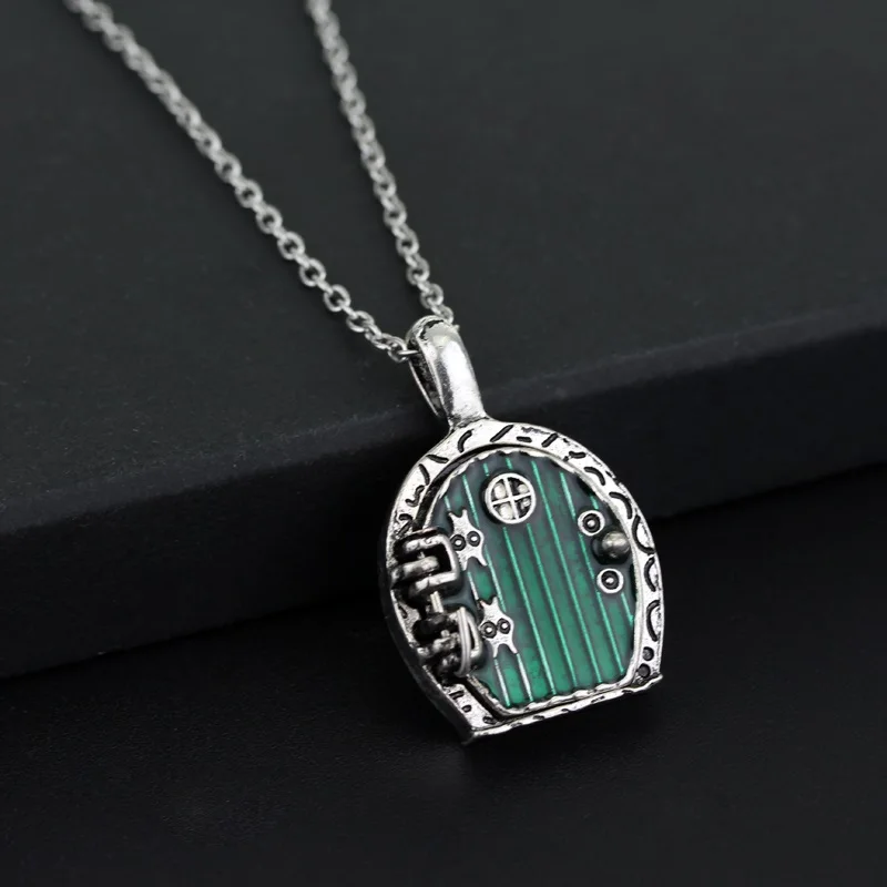 LOTR Серебряный Длинный эльфийский лист кулон Arwen Evenstar ожерелье для мужчин женщин воротник мужской женский - Окраска металла: silver