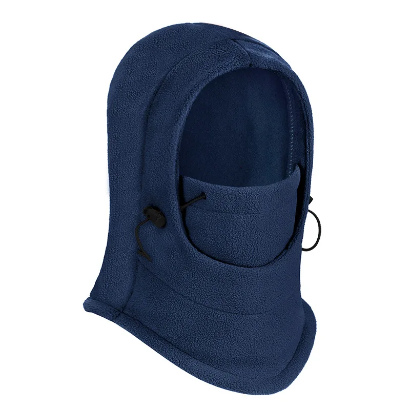 Новая флисовая шапка с полным покрытием ветрозащитная Толстая для женщин и