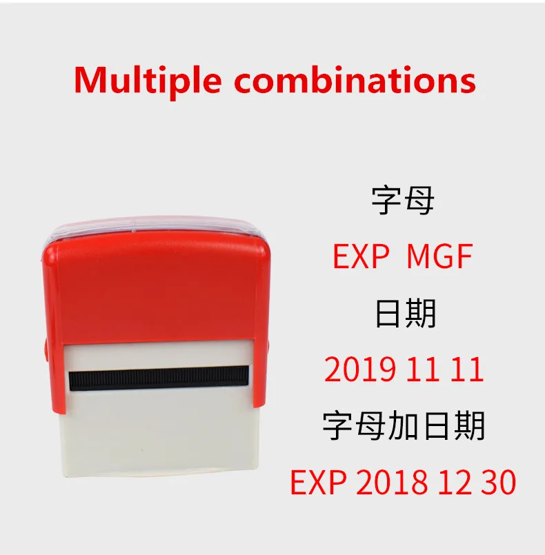 Ink back alphanumeric combination adjustment card slot comes with printed ink spelling bucket printing manual DIY | Дом и сад
