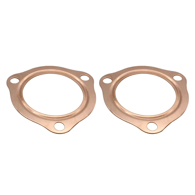Медный Коллектор выпускной коллектор прокладки 2 1/2 дюймов многоразовые для SBC BBC