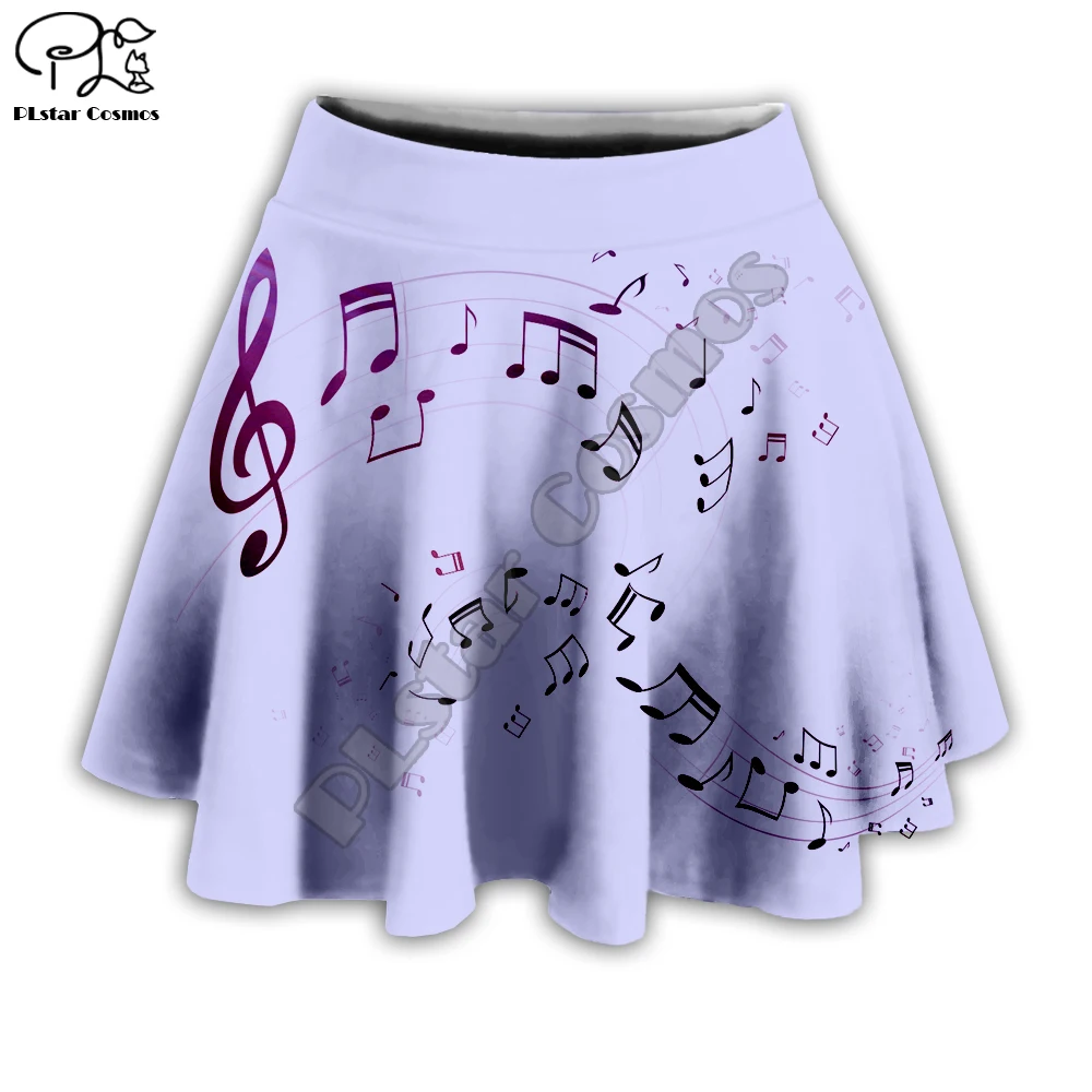 Летняя популярная новинка 2021 Модный Красочный музыкальный костюм пианино юбка