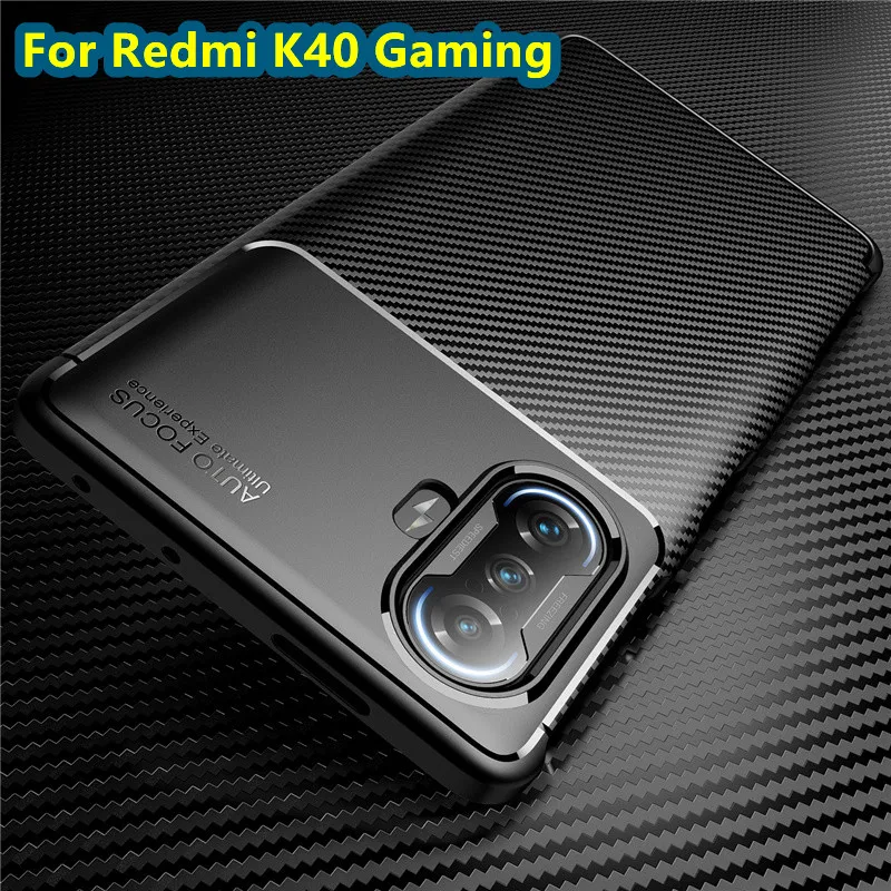 For Cover Redmi K40 Gaming Case For Xiaomi Redmi K40 Gaming Capas Shockproof Bumper Soft TPU Cover For Redmi K40 Gaming Fundas