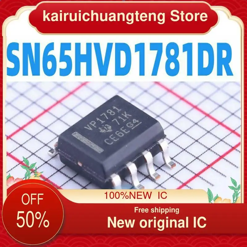 

(1 шт.) SN65HVD1781 SN65HVD1781DR VP1781 SOP8 новый оригинальный IC