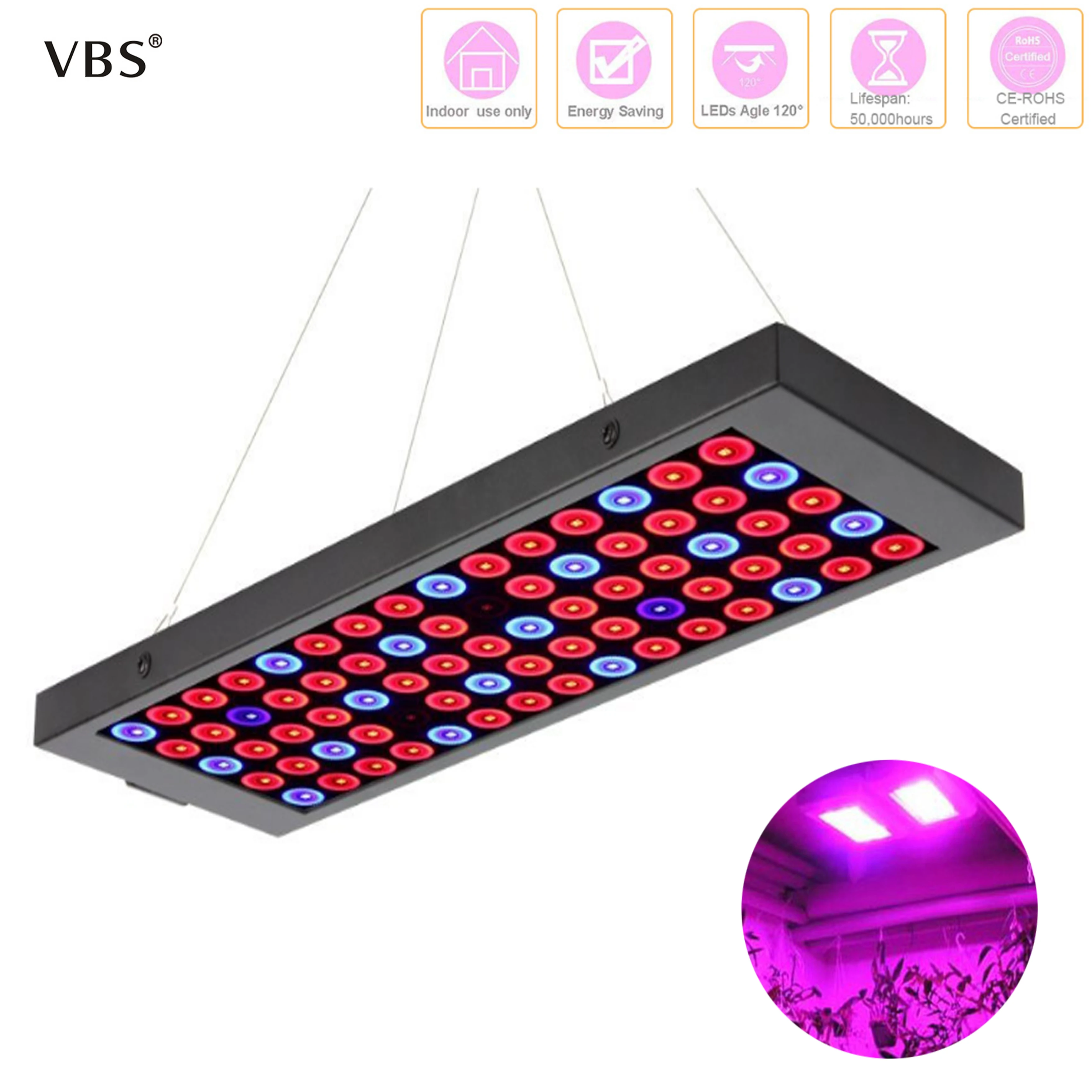 LED Grow Light Tent Indoor Garden Hydroponic Growing Lamp 50W Full Spectrum Red+Blue+UV phyto lamps For Plants Cultive box | Лампы и