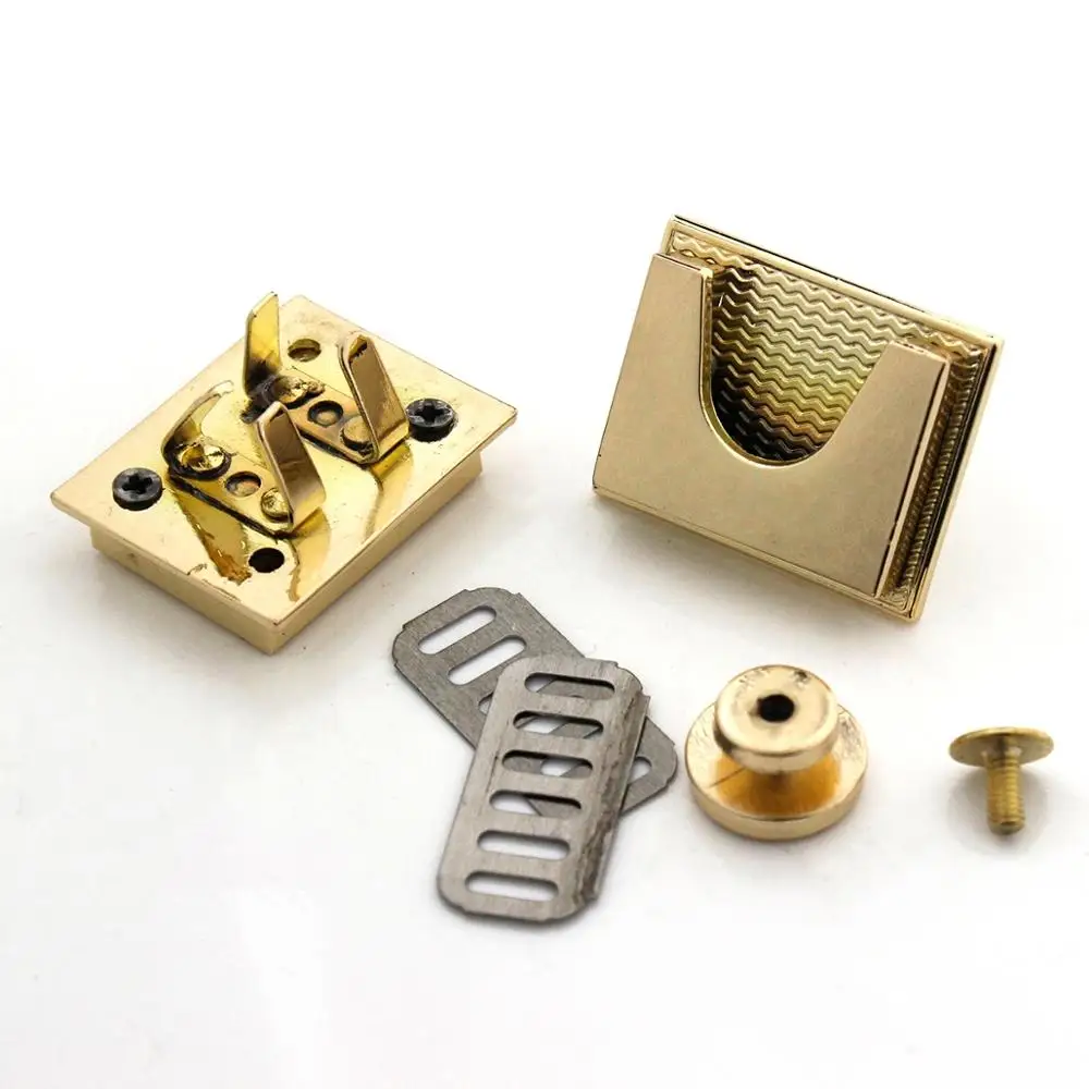 Металлический замок с защелкой милый прочный замок-переключатель для сумок